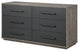 Acme Estevon Dresser Gray Oak Finish