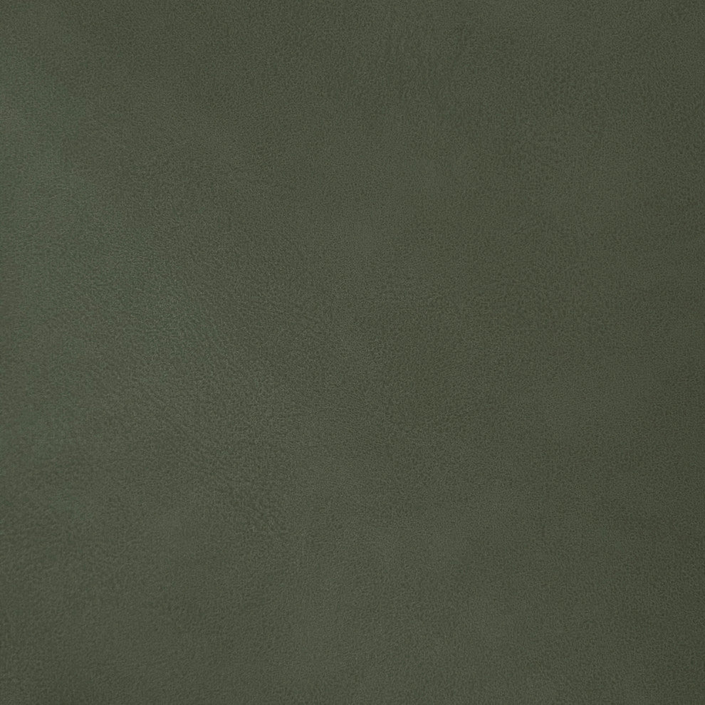 Gallo Vegan Leather Upholstered Bed, Green, Twin