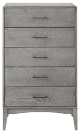 Dresser Drawer Chest Stand, Wood, Gray, Modern Farmhouse Living Room