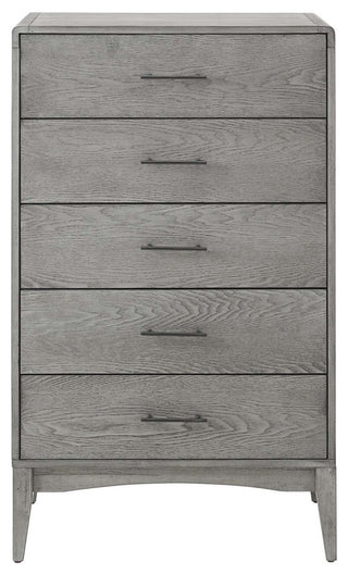 Dresser Drawer Chest Stand, Wood, Gray, Modern Farmhouse Living Room