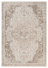 Alpine Imara Area Rug, Cream, 9'2" x 12'2", Medallion