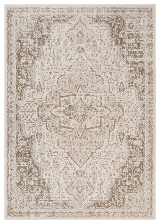 Alpine Imara Area Rug, Cream, 9'2" x 12'2", Medallion