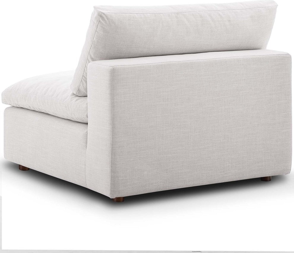 Commix Down Filled Overstuffed 5 Piece Sectional Sofa Set, Beige