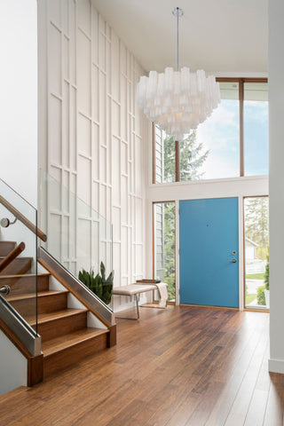 Crystorama Lighting Group ADD-316-WH Addis 16 Light 32"W - Polished Chrome