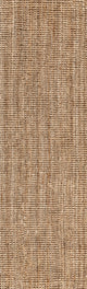 Pata Hand Woven Area Rug, Natural, 2'2"x8'