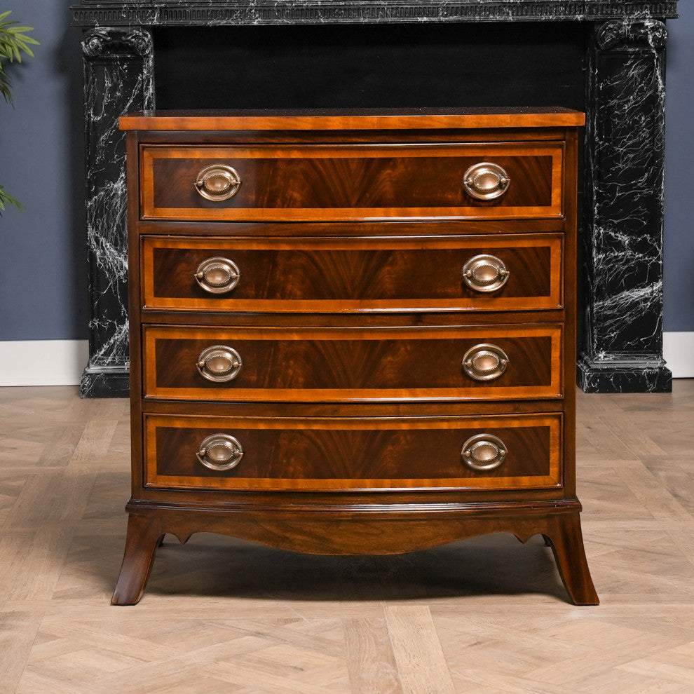 Banded Mahogany Chest of Drawers