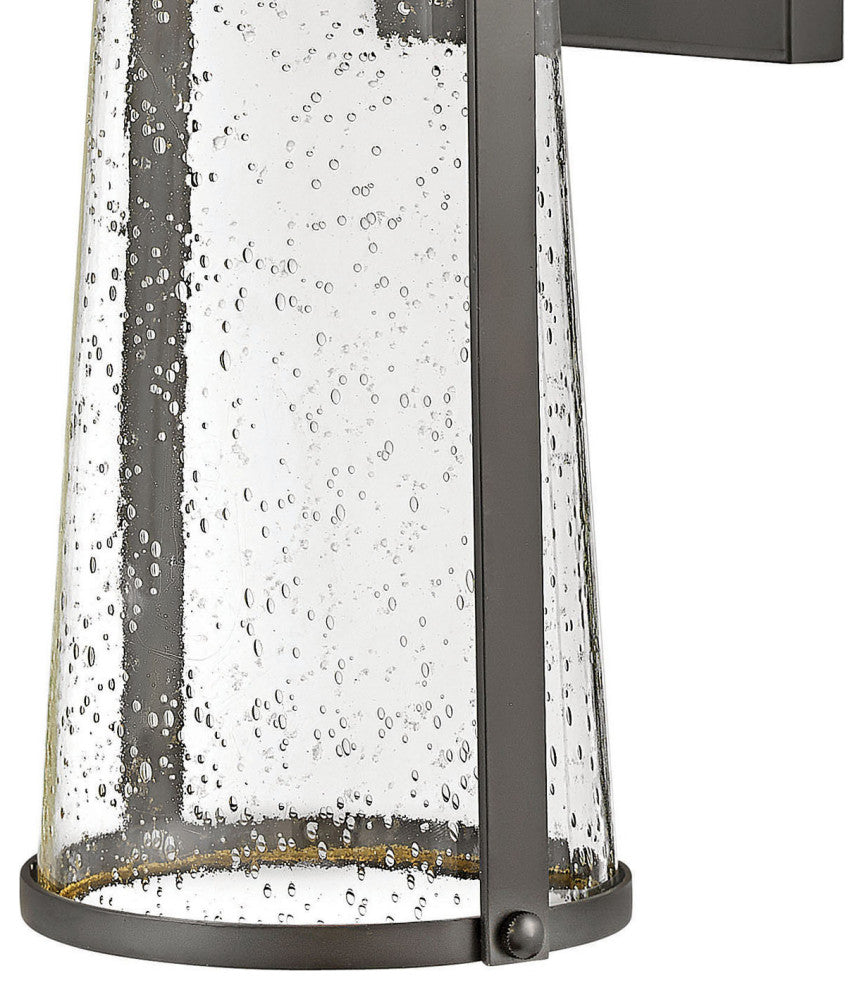 Hinkley Miles Medium Wall Mount Lantern, Black