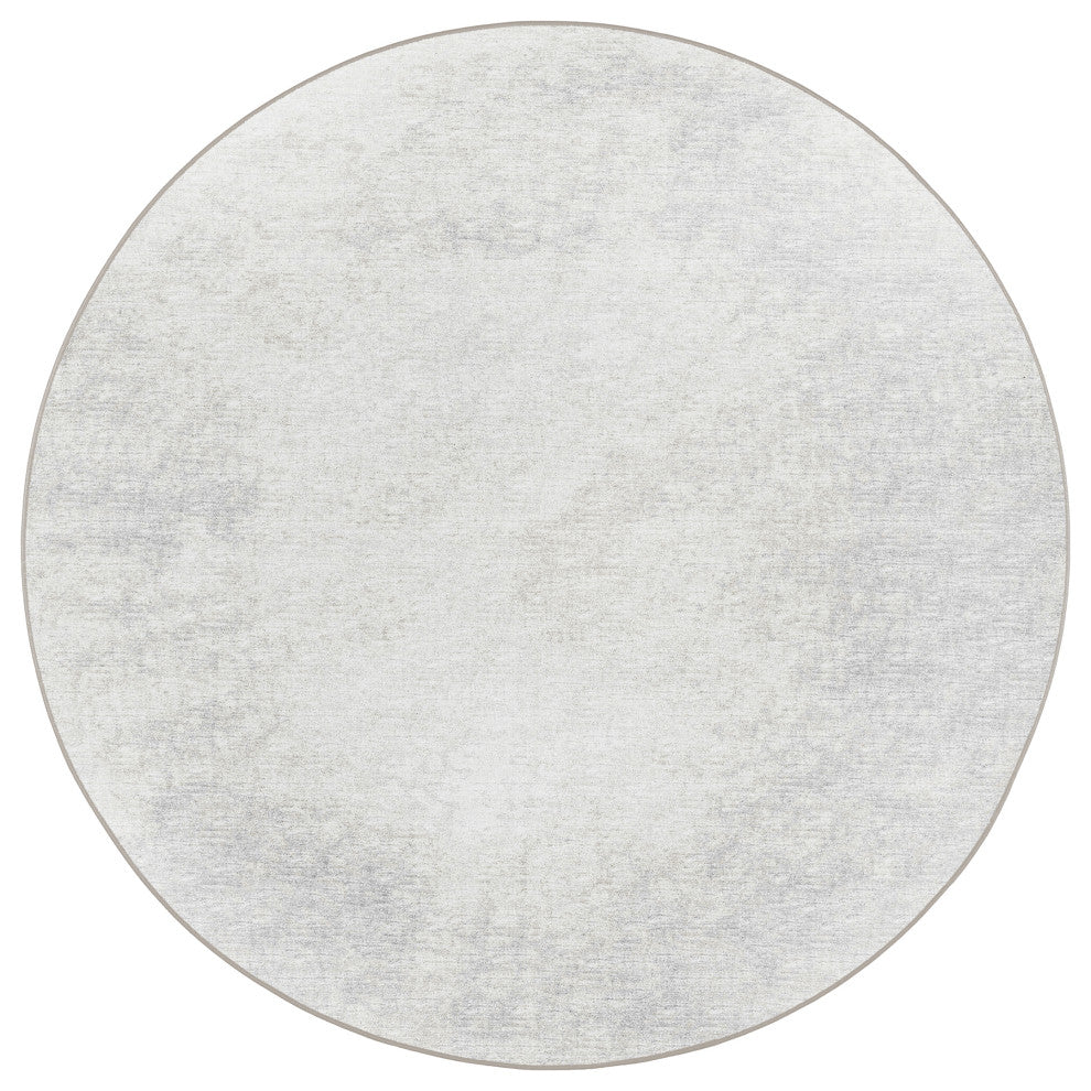 Winslow WL1 Ivory 4' x 4' Round Rug