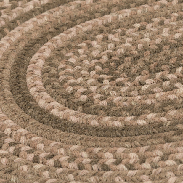 Colonial Mills Rug Westcott Brown Round, 9x9