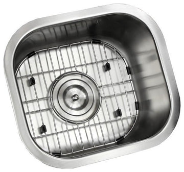 14" Stainless Steel Undermount Kitchen Island/Bar/Prep Sink
