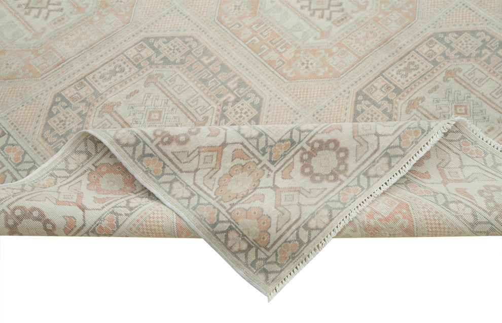 Rug N Carpet - Handmade Oriental 6' 6'' x 9' 9'' One-of-a-Kind Area Rug