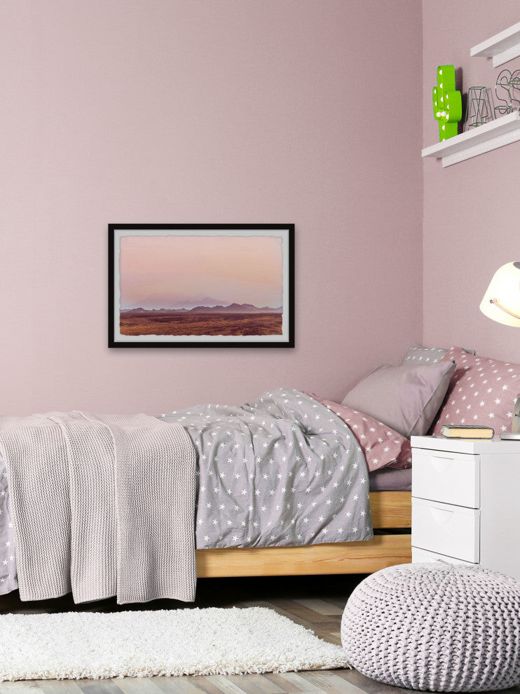 "Over the Horizon" Framed Painting Print, 36x24