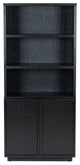 Safavieh Couture Zeus 4 Shelf Wood Bookcase, Black