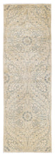 Eclectic, One-of-a-Kind Hand-Knotted Area Rug Green, 2'8"x8'2"