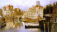Johannes Karel Klinkenberg A View of the Blaak Rotterdam Gallery Wrapped Canvas