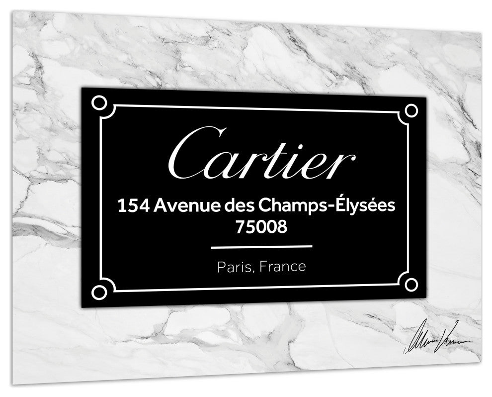 "Prestige Brand"Frameless Reverse Printed Tempered Glass Wall Art Set of 4