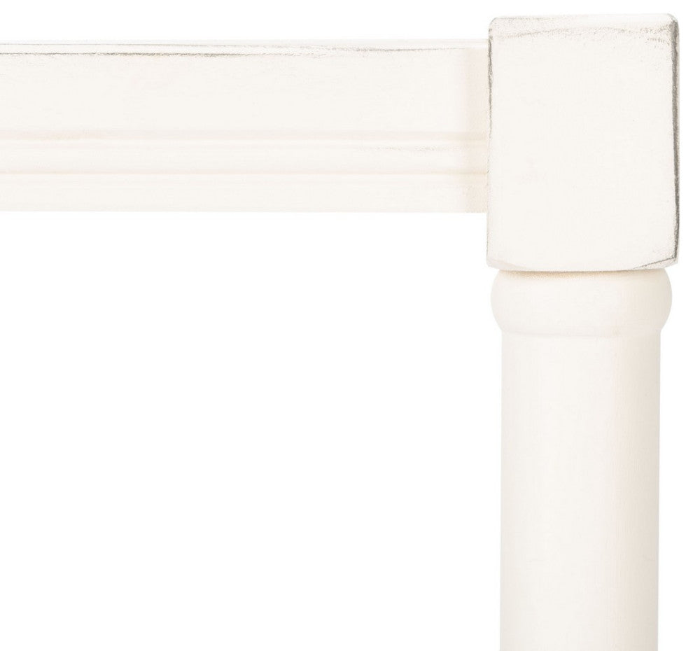 Safavieh Rafiki Square Accent Table, Distressed White