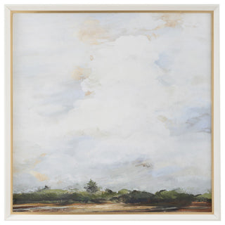 Uttermost Irwin Curved Brass Floor Lamp