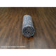 Charcoal Black Supple Pure Wool Hand Knotted Oversize Oriental Rug 12'x18'