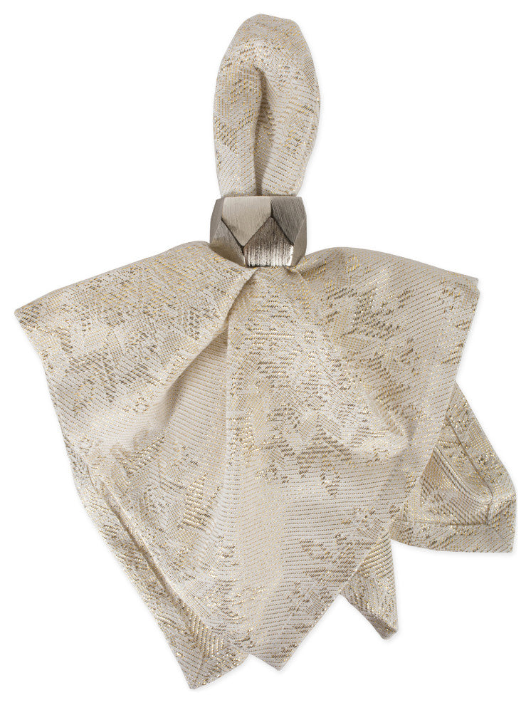 Winter Sparkle Jacquard Na-Packin, Set Of 6