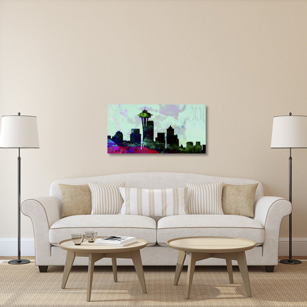 "Seattle City Skyline" Fine Art Print