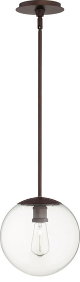 Quorum Lighting (80-10-86) Transitional Pendant in Oiled Bronze