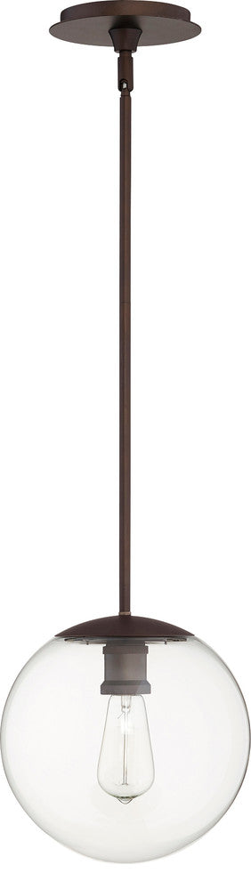 Quorum Lighting (80-10-86) Transitional Pendant in Oiled Bronze