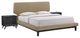 Bethany 3 Piece Queen Bedroom Set, Black Latte