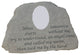 "When Tomorrow" Garden Stone With Photo insert