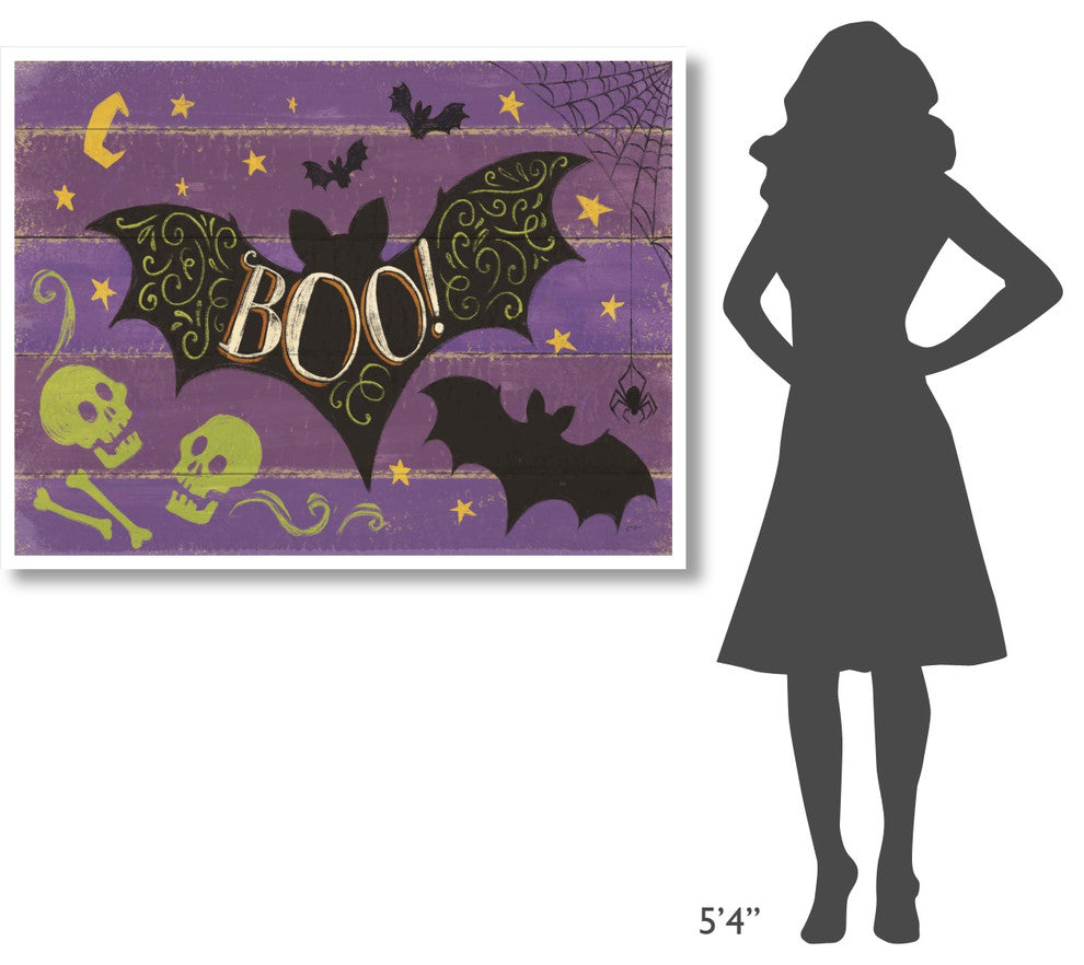 "Fright Night VI" Digital Paper Print by Janelle Penner, 50"x38"