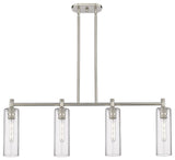 Crown Point 4 43.75" Island Lighting Satin Nickel