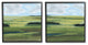 Rustic Green Valley Trees ,17 x 17