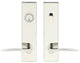 Toronto Lever, Tubular Entry, Single Cylinder, RH, Polished Stainless Steel