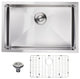 27" L X 18" W Undermount Stainless Steel Kitchen Sink