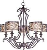 Maxim Lighting Mondrian 5-Light Chandelier Umber Bronze - 21155WHUB