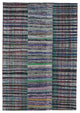Rug N Carpet - Handmade Anatolian 6' 8'' x 9' 7'' Rustic Patchwork Kilim Rug