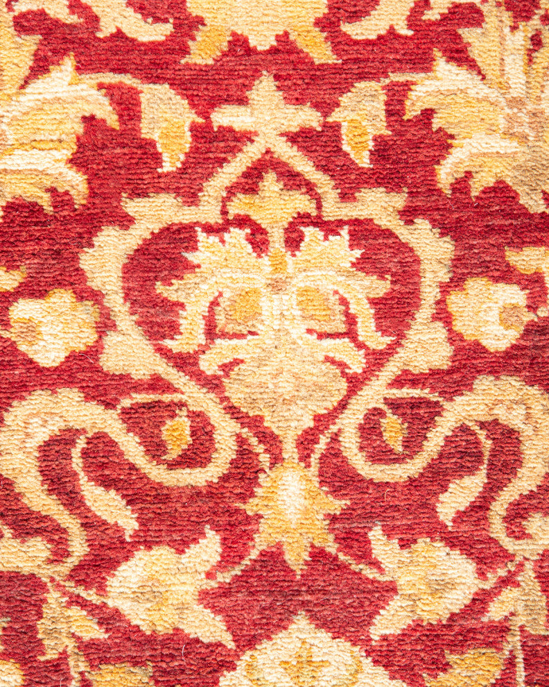 Mariah, One-of-a-Kind Hand-Knotted Area Rug Orange, 8'2"x10'6"