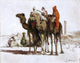 Jose Navarro Llorens Camellos, 20"x25" Wall Decal