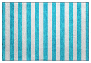 Premium Machine Washable Mayfield AMF528 Teal 1'8" x 2'6" Rug