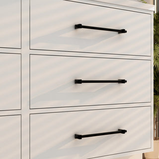 Victoria 60" Double Sink Solid Wood Bath Vanity, Glossy White