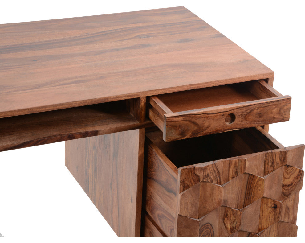 O2 Desk Brown