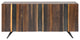 Vega Vertical Seard Oak Buffett, 63"