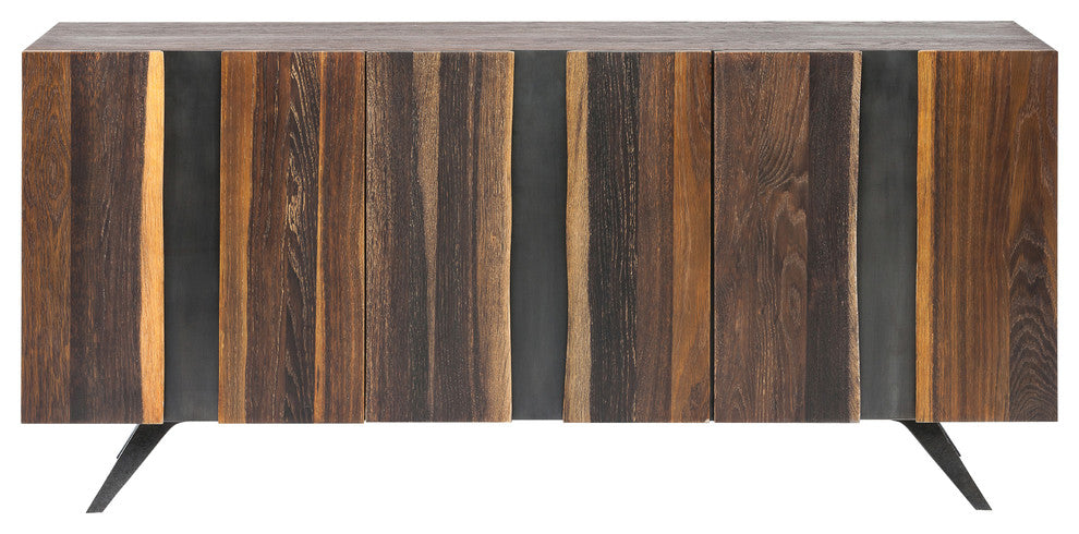 Vega Vertical Seard Oak Buffett, 63"