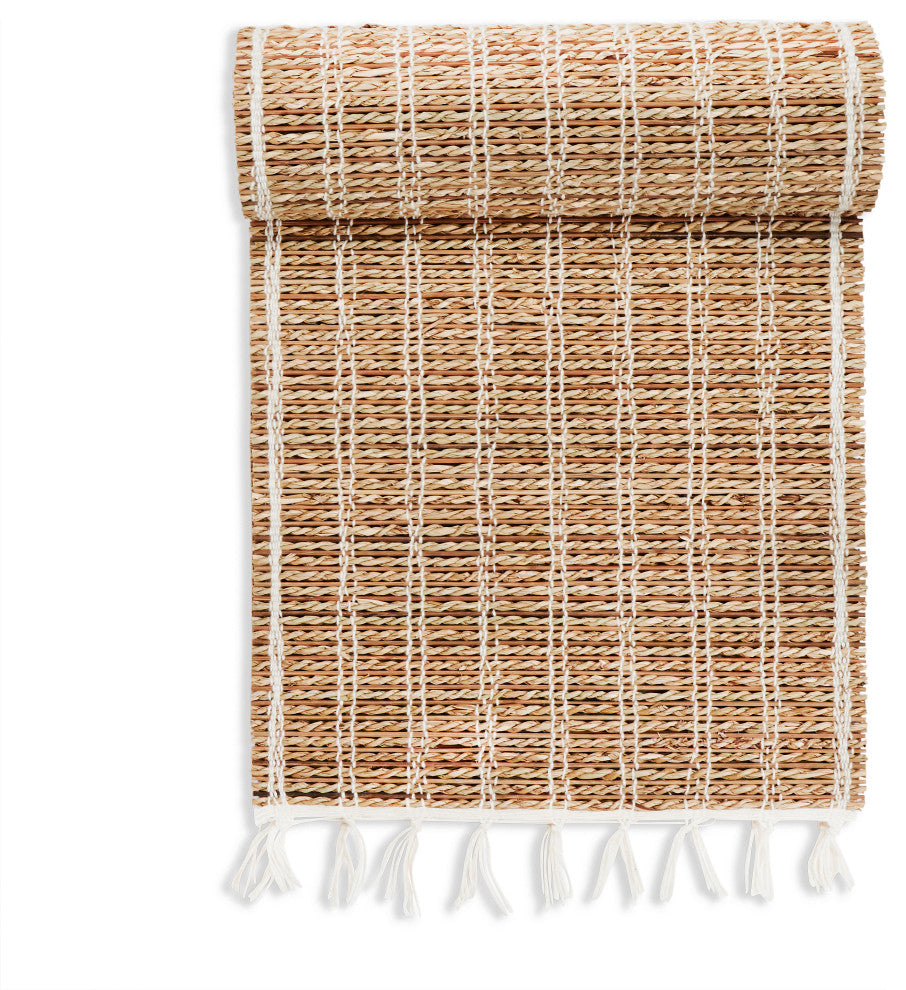 Zeppole Handwoven Banana Stem Table Runner