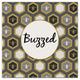 Buzzed Honeycomb Canvas Wall Art, 16"x16"