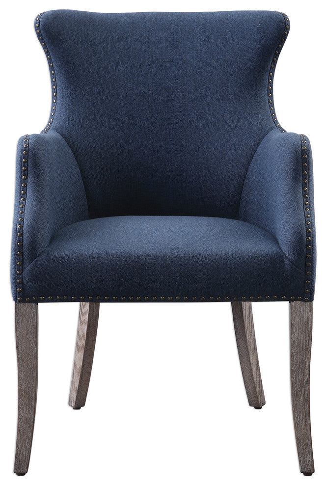 Yareena Blue Wing Chair