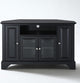 LaFayette 48" Corner TV Stand, Black