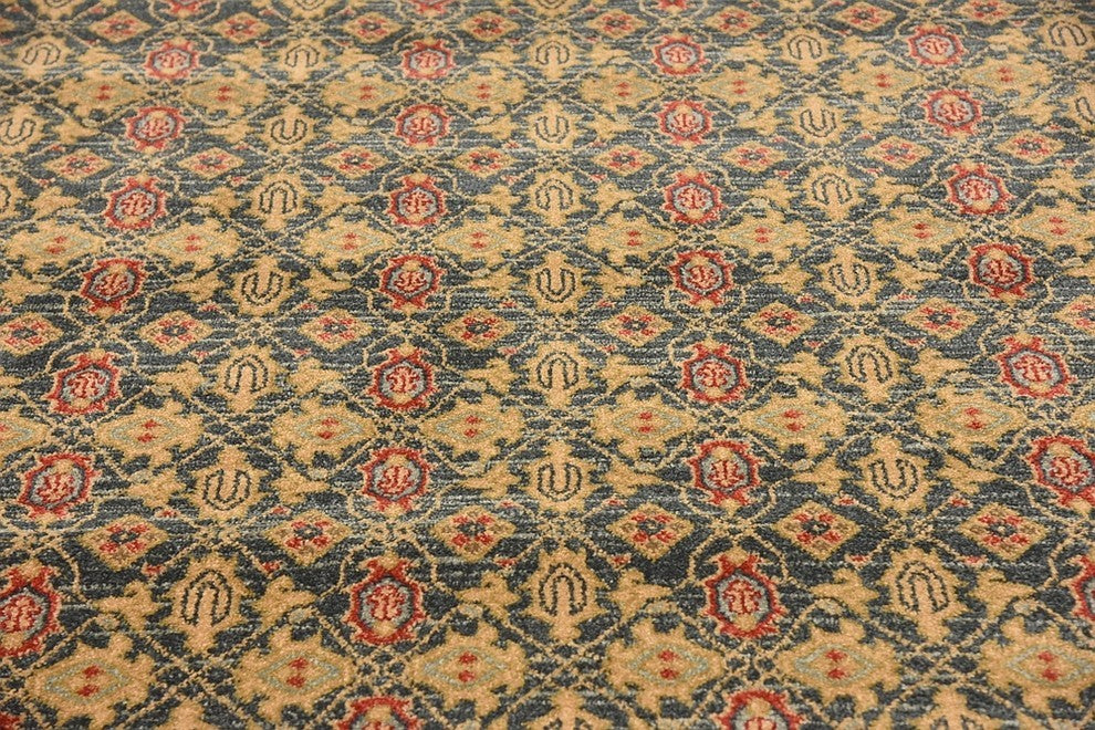 Unique Loom Navy Blue Jefferson Palace 6' 0 x 9' 0 Area Rug