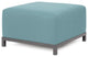 Sterling Axis Ottoman Slipcover, Breeze