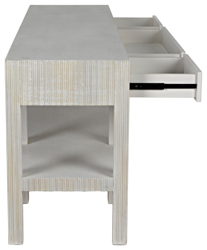 Conrad Console, White Wash